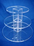 3 Tier Cup Cake Stand